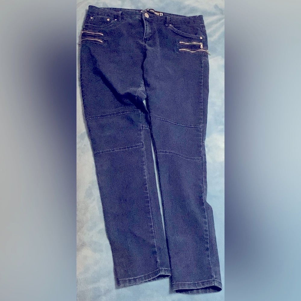 High rise skinny fit jean